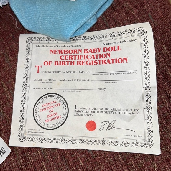 VINTAGE Raffoler Anatomically Correct Realistic Newborn Baby Boy Doll 80s Male - Picture 2 of 16